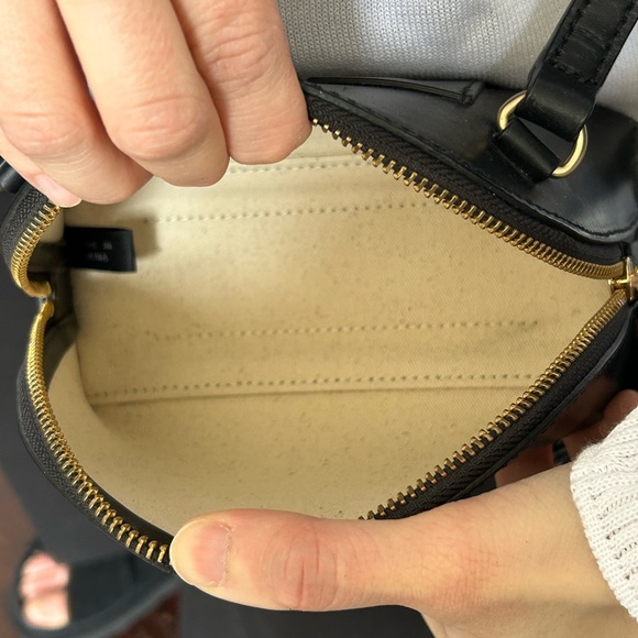 Loeffler Randall | Crossbody Pouch in Black with Pom Poms - Picture 3 of 5